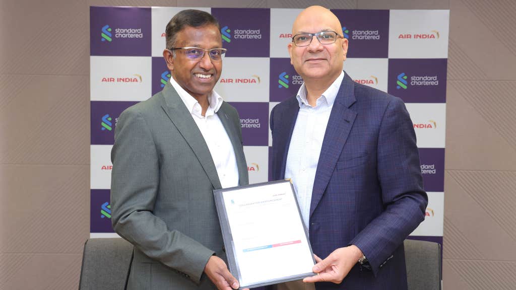 Air India and Standard Chartered partner to launch travel and wealth proposition for global Indians