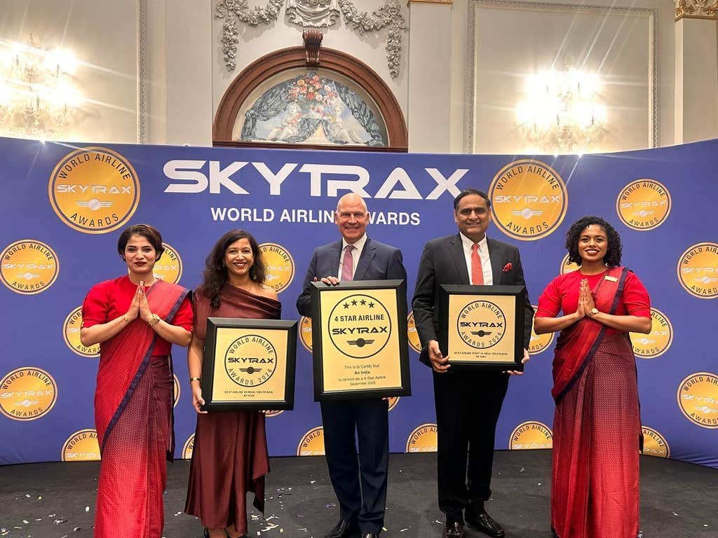 Air India named ‘Best Airline in India’ and ‘Best Airline Staff in India & South Asia’ at 2026 Skytrax World Airline Awards