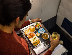 Delicious In-Flight meals