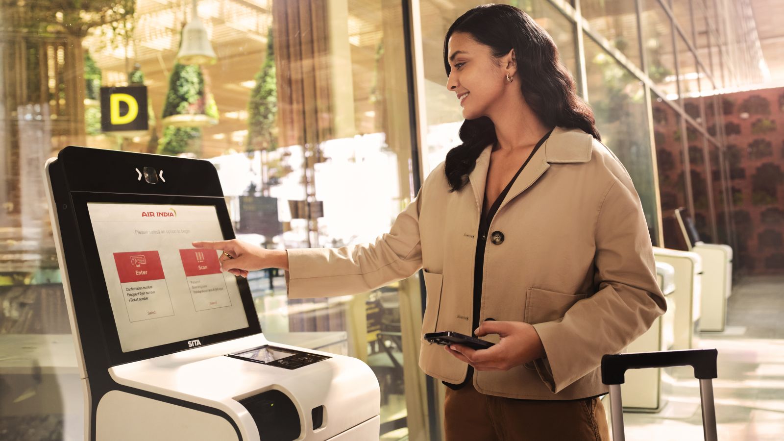 Self check-in kiosks across airports making journeys smooth