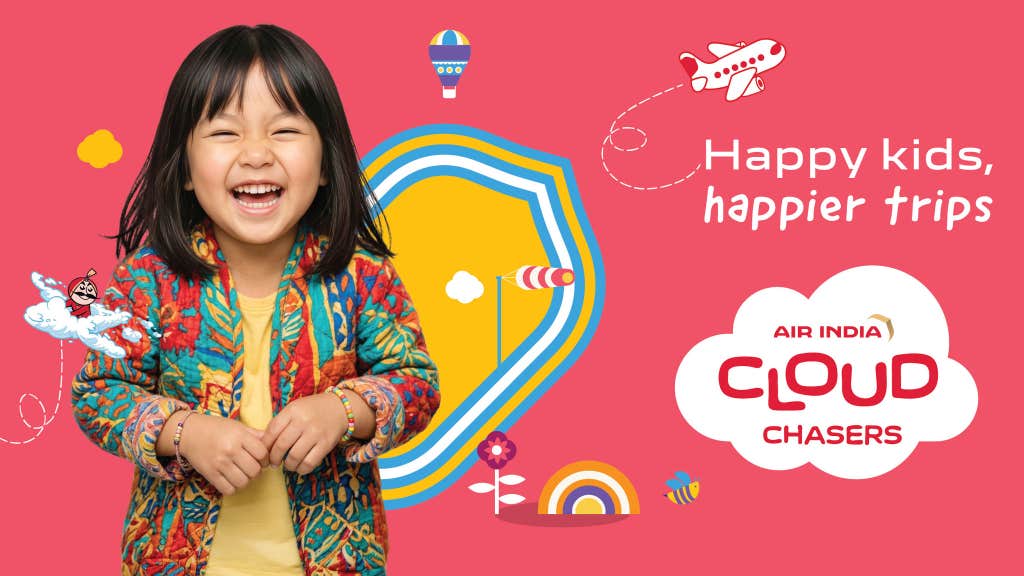 Air India makes flying more fun for kids with the launch of ‘Cloud Chasers’