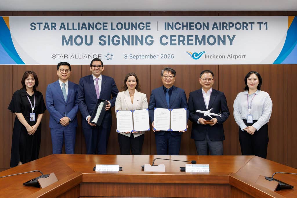 Star Alliance and Incheon International Airport Corporation sign MoU for cooperation on lounge operations
