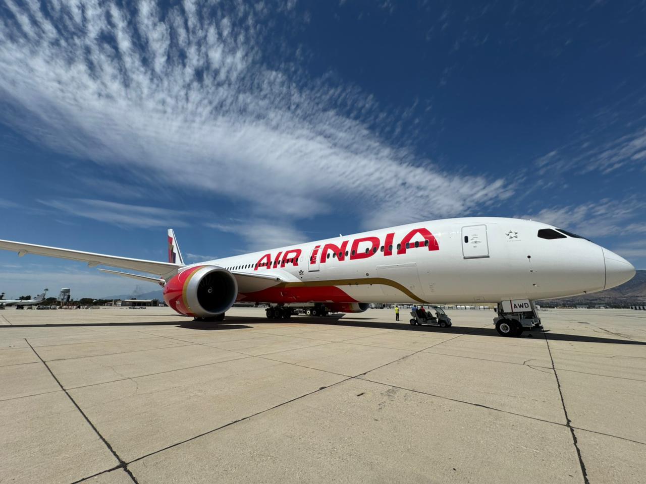 VT-AWD, is Air India's fourth line-fit B787-9 delivered in 2026