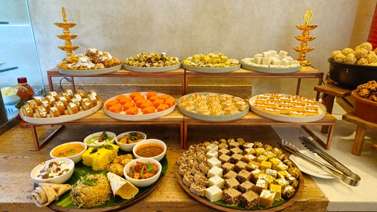 Navratri thali