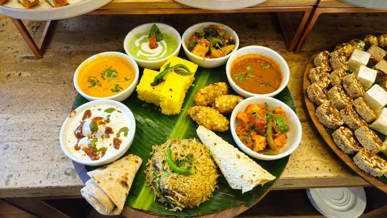 Navratri thali