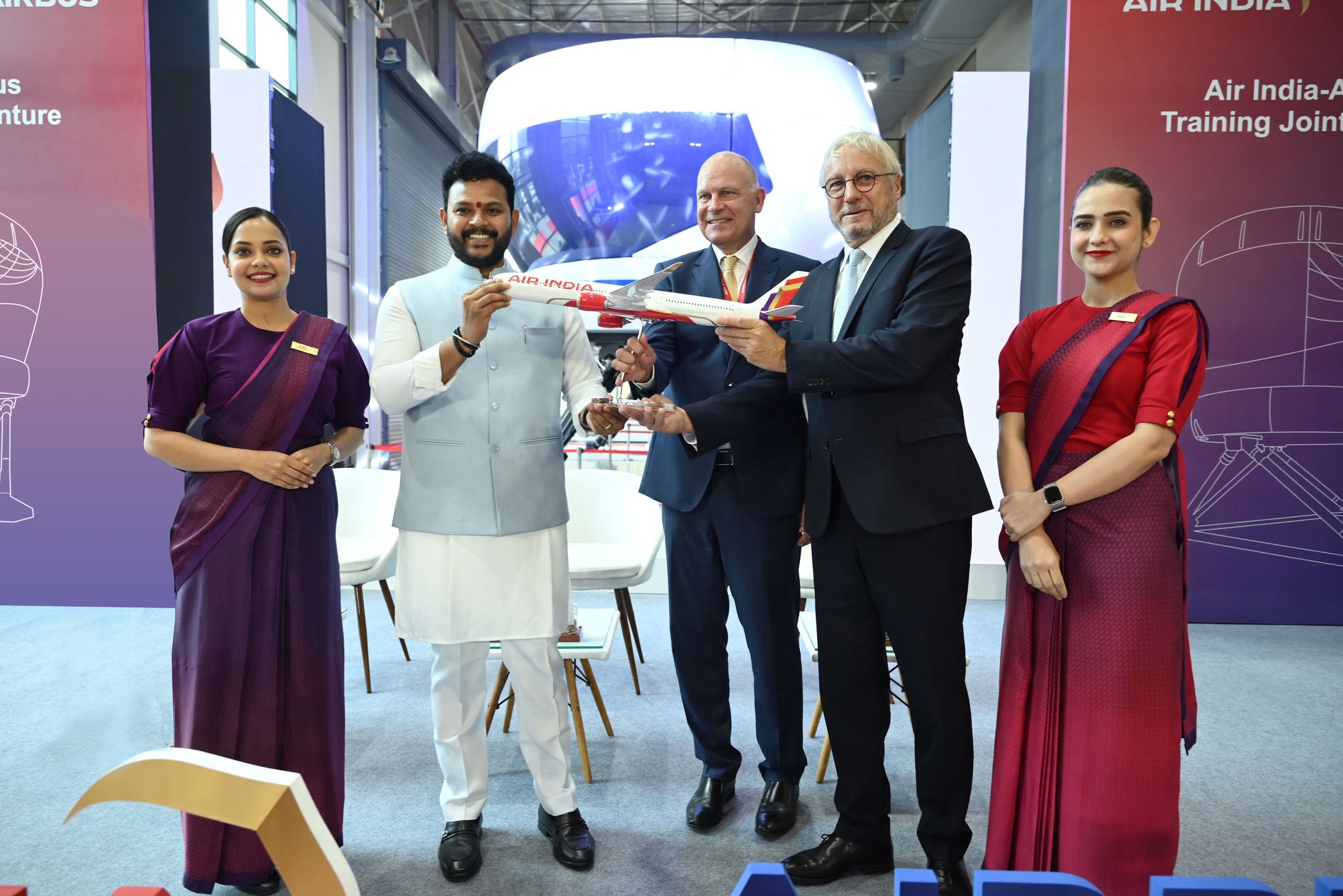 Air India and Airbus set up advanced pilot training hub at the Air India Training Academy in Gurugram