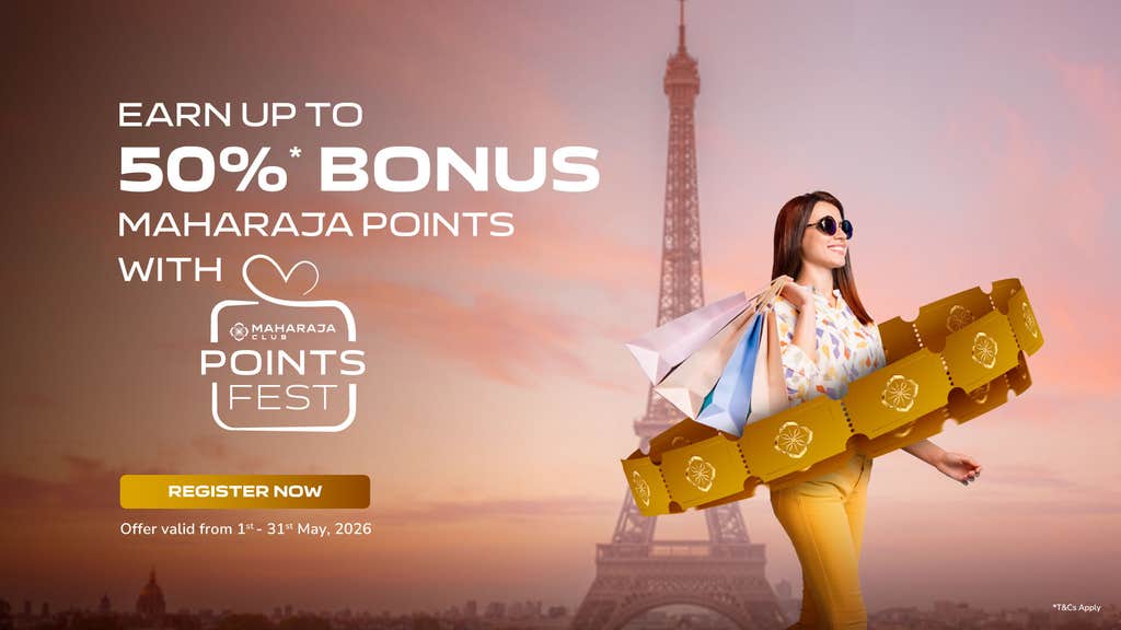 Air India launches points fest to celebrate 100 Maharaja Club partnerships 