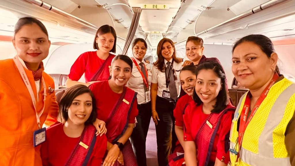 Air India marks International Women’s Day with multiple all-women managed flights