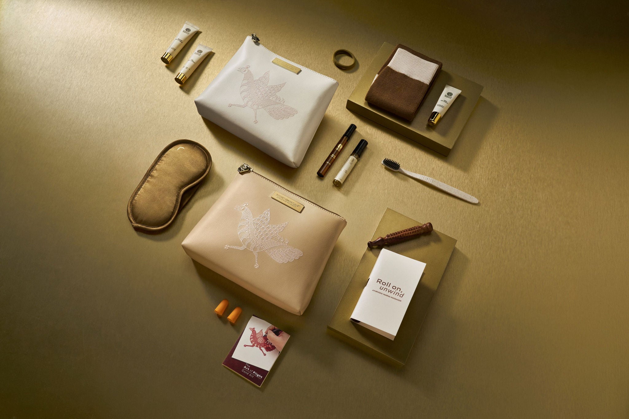First class guest amenity kits