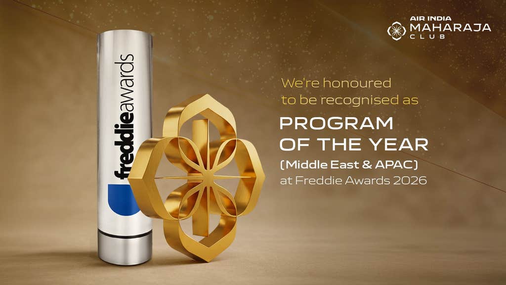 Air India’s Maharaja Club Named ‘Program of the Year’ at the Freddie Awards 2026