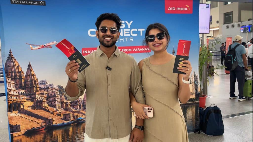 Air India’s ‘Easy Connect’ flight takes off from Varanasi