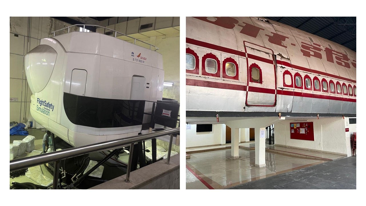 Old Air India training facility in Mumbai