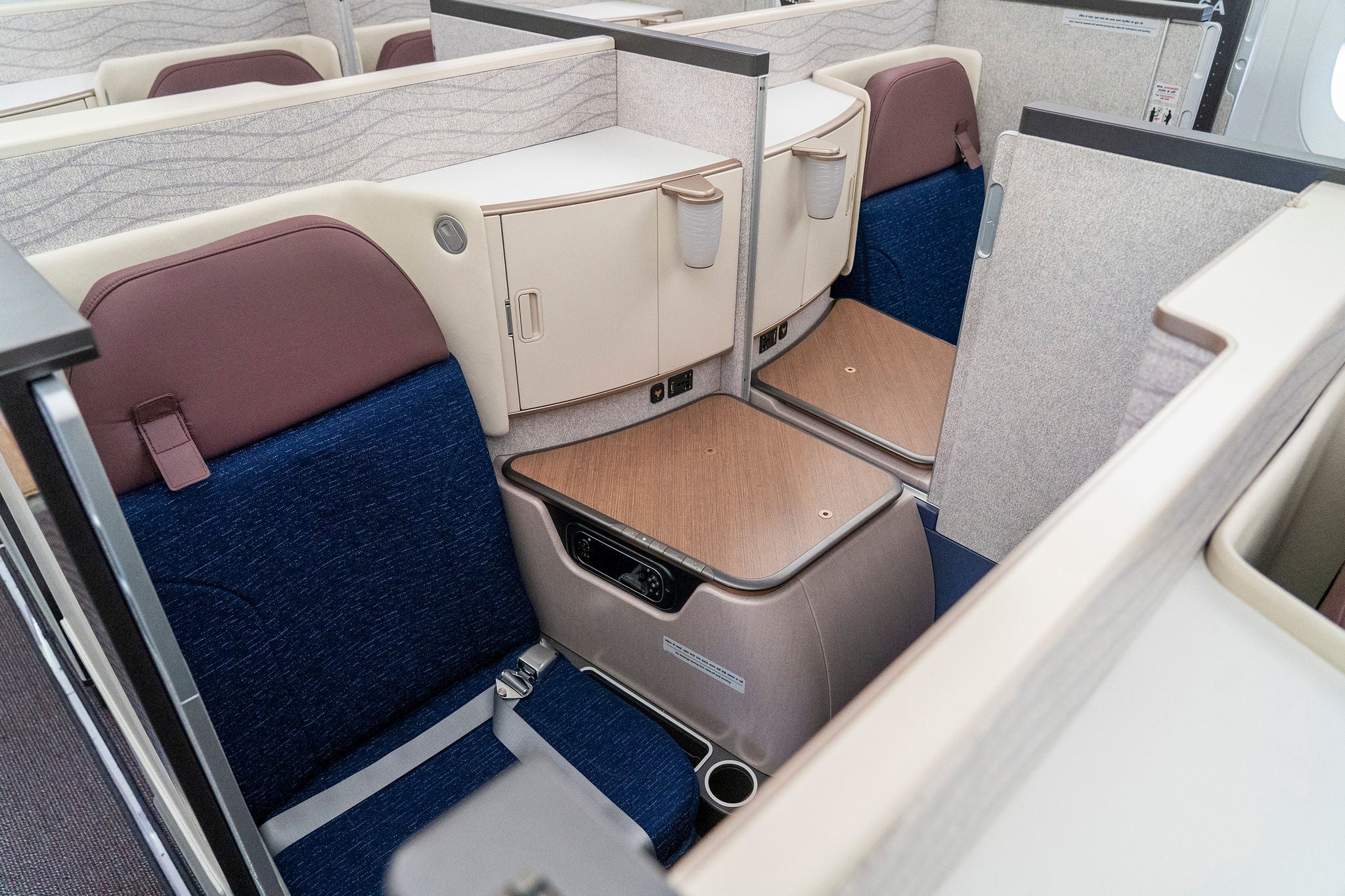 Air India A350 Business class seat
